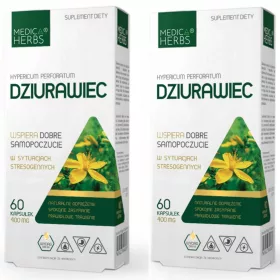   Medica Herbs Iperico 400 mg 60 capsule - Migliora Umore e Sonno, Senza Additivi Artificiali