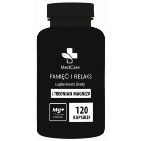   Capsule di L-Treonato di Magnesio MedCare: Alta Biodisponibilità per il Benessere Cognitivo e Nervoso - 120 Capsule da 650 mg