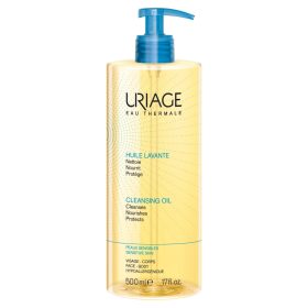   Uriage Huile Lavante - Olio Detergente Delicato per Viso e Corpo 500ml