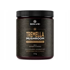   Polvere di Fungo Tremella 10:1 di Solve Labs 100g - Bellezza e Idratazione Naturale