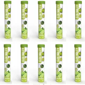  Activlab Elektrolity: Integratore di Sali Minerali e Vitamina C, 20 Compresse Effervescenti Sapore Limetta