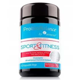   Aliness ProbioBALANCE Sport&Fitness, Integratore Probiotico - 30 capsule