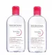 Bioderma Sensibio H20 Acqua Micellare per Pelle Sensibile 2x500ml