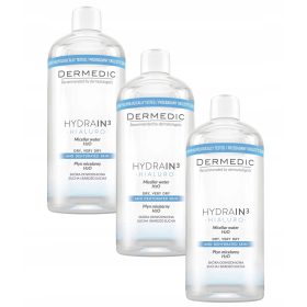   Acqua Micellare Dermedic Hydrain3 Hialuro H2O: Pulizia e Idratazione