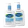 Detergente Viso Cetaphil 2x470 ml per Pelle Sensibile, Secca e Normale