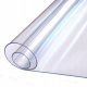  Telo PVC Trasparente Spesso e Ignifugo 1,7x1m per Interni ed Esterni 