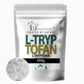   L-Triptofano in Polvere 250g - Benessere Naturale per Mente e Corpo, Ideale per Vegani