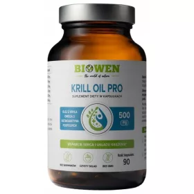   Biowen Krill Oil Pro - Olio di Krill, 90 capsule per il supporto cardiaco