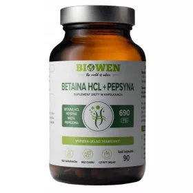 Biowen Betaina HCL + Pepsina + Menta Piperita - 90 Capsule
