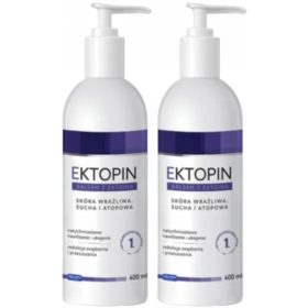  Ektopin Balsamo Prebiotico e Emolliente 2 x 400 ml per Pelle Sensibile