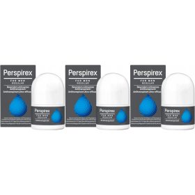   Perspirex Men Regular Roll-On Antitraspirante 20ml - Protezione Efficace 5 Giorni