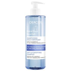   Shampoo Delicato Rinforzante Vichy Dercos Technique Mineral Soft - 400ml