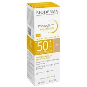   Bioderma Photoderm Aquafluide SPF 50+, Fluido Solare Ultra-Leggero, 40 ml