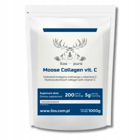   Collagene Bovino Idrolizzato Tipo I e III con Vitamina C - Integratore in Polvere