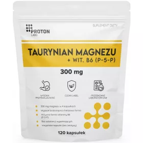   Taurinato di Magnesio con Vitamina B6 Bioattiva - Capsule Vegan