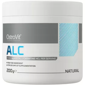   OstroVit Acetil-L-Carnitina 200g - Supplemento Dietetico in Polvere al Gusto Naturale