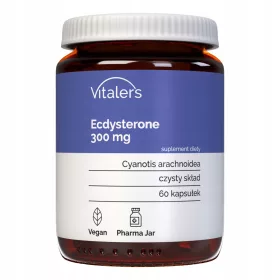   Supplemento di Ecdisterone 300 mg di Vitaler's - 60 Capsule