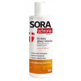   Shampoo Gel Sora Protezione per il Cuoio Capelluto a Rischio di Pidocchi, 150 ml