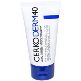 Cerkoderm 40% Crema Urea per Pelle Secca e Sensibile, 50ml