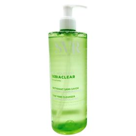   SVR SEBIACLEAR GEL MOUSSANT - Gel Detergente per Pelli Miste, Grasse e Sensibili 400ml