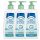 Set 3x TENA Proskin Shampoo & Shower: Gel e Shampoo 2 in 1 per Pelle e Capelli Delicati