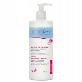   Cremoso Detergente da Doccia Dexeryl 500ml - Ideale per Bambini e Pelli Sensibili