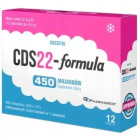   Integratore di Probiotici CDS22 Formula - 450 Miliardi UFC, 12 Bustine per Adulti e Bambini sopra i 3 Anni