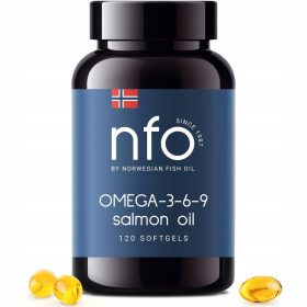 Olio di Salmone NFO Omega 3-6-9 - 120 Capsule Morbide