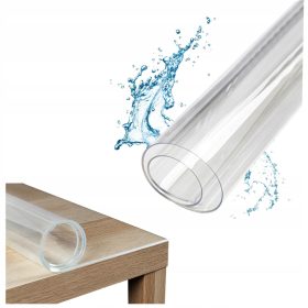   Materassino Protettivo Trasparente in PVC per Scrivania, 60x180 cm, Spessore 1mm