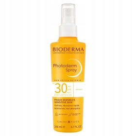   Bioderma Photoderm Spray Solare Invisibile SPF30 - 300ml, Leggero e Idratante