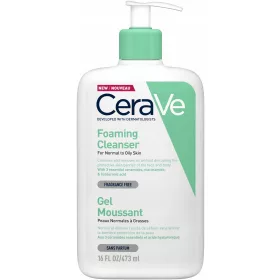   Gel Detergente CeraVe per Viso e Corpo, Ipoallergenico e Senza Profumo, 473 ml