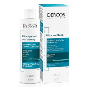   Vichy Dercos Ultra Soothing: Shampoo Ultracalmante per Capelli Normali e Grassi 200ml