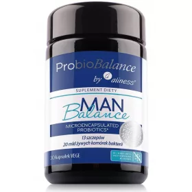   ProbioBalance by Aliness MAN Balance: Integrazione Probiotica per Uomini