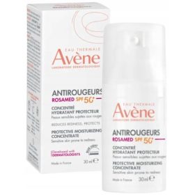   Avène Antirougeurs Rosamed SPF 50+ Concentrato Protettivo Idratante, 30 ml