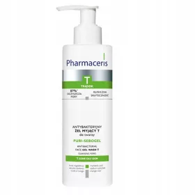 Gel Detergente Antiacne Pharmaceris T Puri-Sebogel, 190 ml