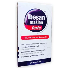 Ibesan Forte Butirrato - Integratore Alimentare, 60 Capsule