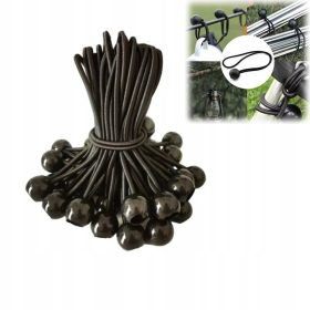   Ganci Elastici Resistenti per Tende e Tarpaulini con Perline in Plastica