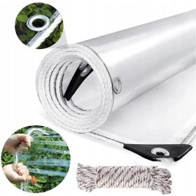 Plandeka in PVC Trasparente e Impermeabile Multiuso