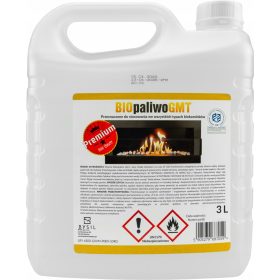   Biocombustibile neutro inodore 3L per biocamino – bioetanolo ecologico sicuro