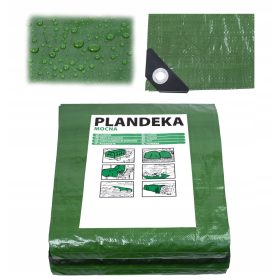   Plandeka Okryciowa Wzmocniona 4x5 m, Odporna na Warunki Atmosferyczne
