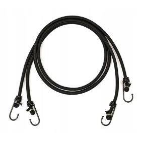   Elastica Corda con Gancio Doppio per il Fissaggio di Teloni e Bagagli