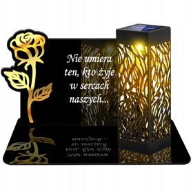   ZNICZ SOLARNY LED PREMIUM XL con Sensore Crepuscolare Integrato