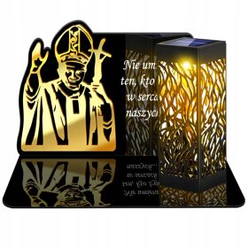   Znicz Solarny LED Premium XL – Wieczny Lampion Solarny z Czujnikiem Zmierzchu