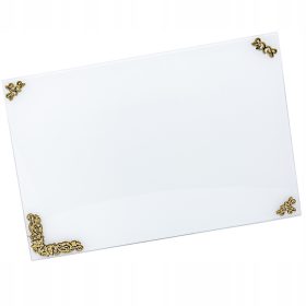 Base in Vetro Bianco per Lanterne Cimiteriali