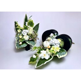   Angioletto Riflessivo in Bianco e Oro con Lampada LED Solare per Tombe