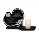 Lanterna Cimiteriale Eterna a Forma di Cuore Premium XL con Luce LED
