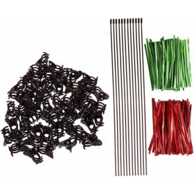    1 set di clip per orchidee, piante da interno, clip per piante