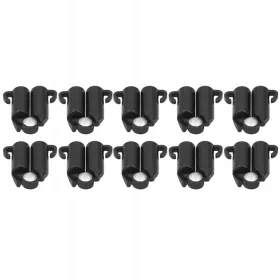    10 pezzi BFork Supporti Connettori per Picchetti da Giardinaggio Piante Rampicanti 11mm
