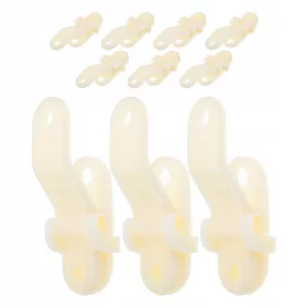    10 PEZZI DI CLIP PER PULEGGIA DI SFIATO PER SERRA CLIP PER COPERTURA DI SFIATO IN PLASTICA