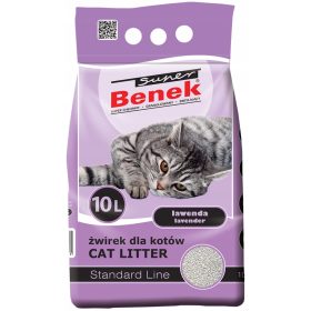  Lettiera in bentonite lavanda Super Benek 10 l